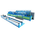 Automatic chain link fence twisting machine